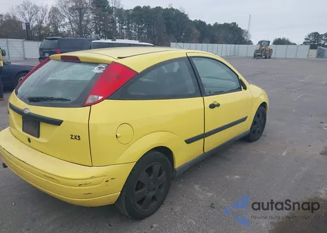 2001 Ford Focus Zx3 from USA, damaged, VIN 3FAFP31331R104439